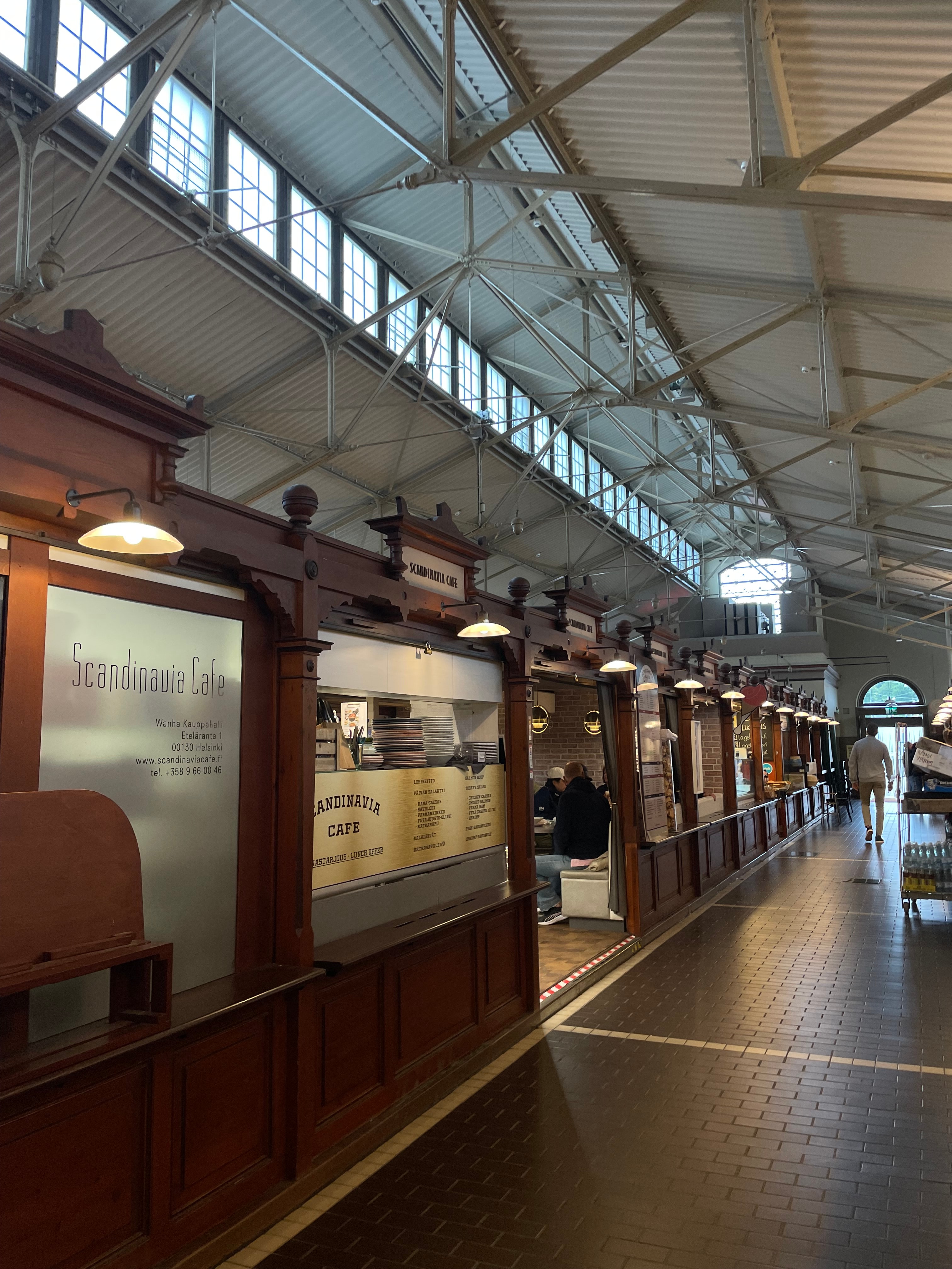 Inside the Old Market Hall