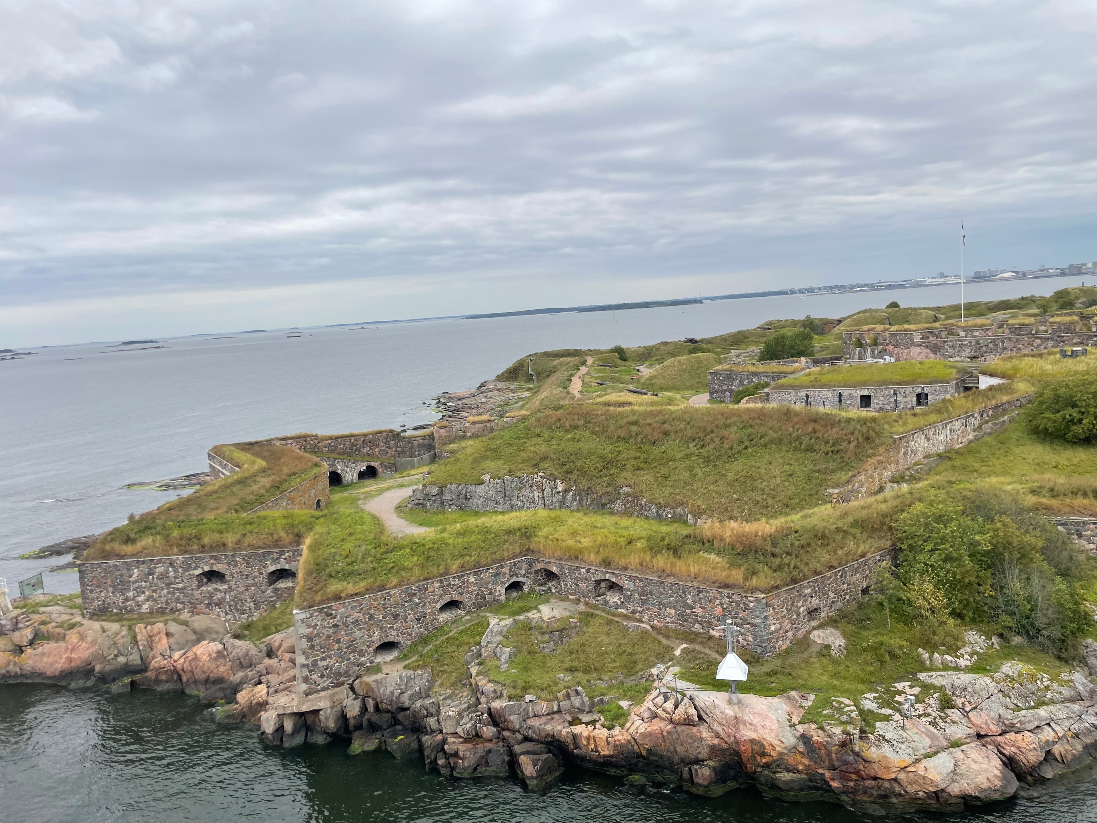 Suomenlinna from the sea