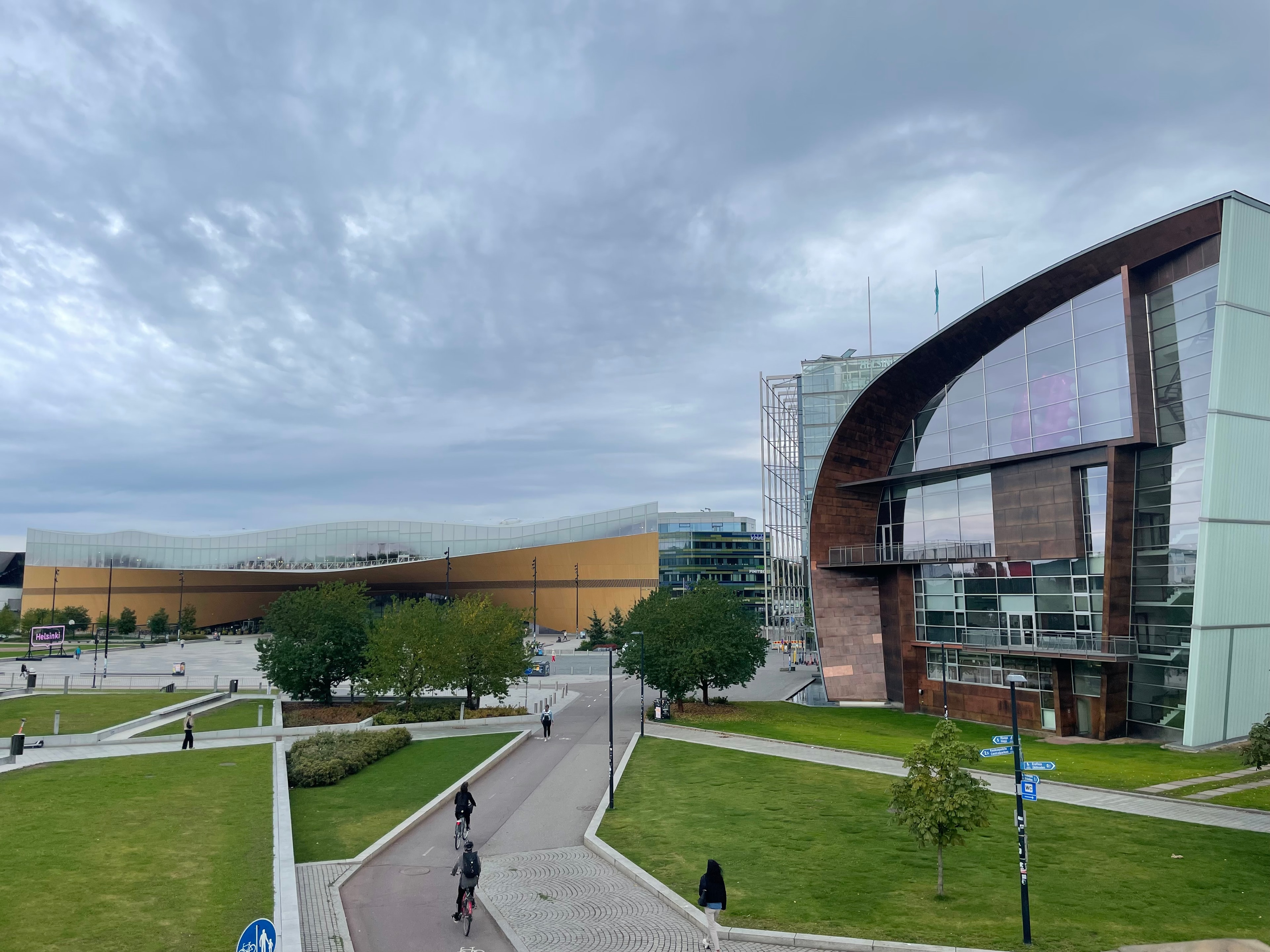 Oodi Library and Kiasma Museum of Contemporary Art